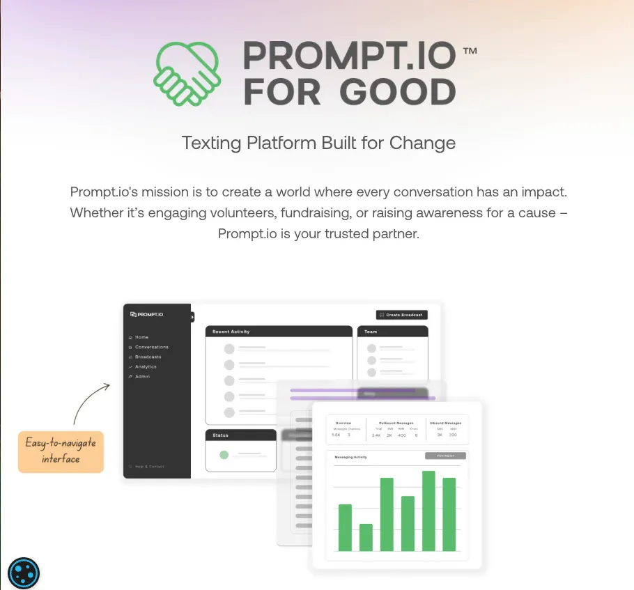Prompt.io for Good Initiative